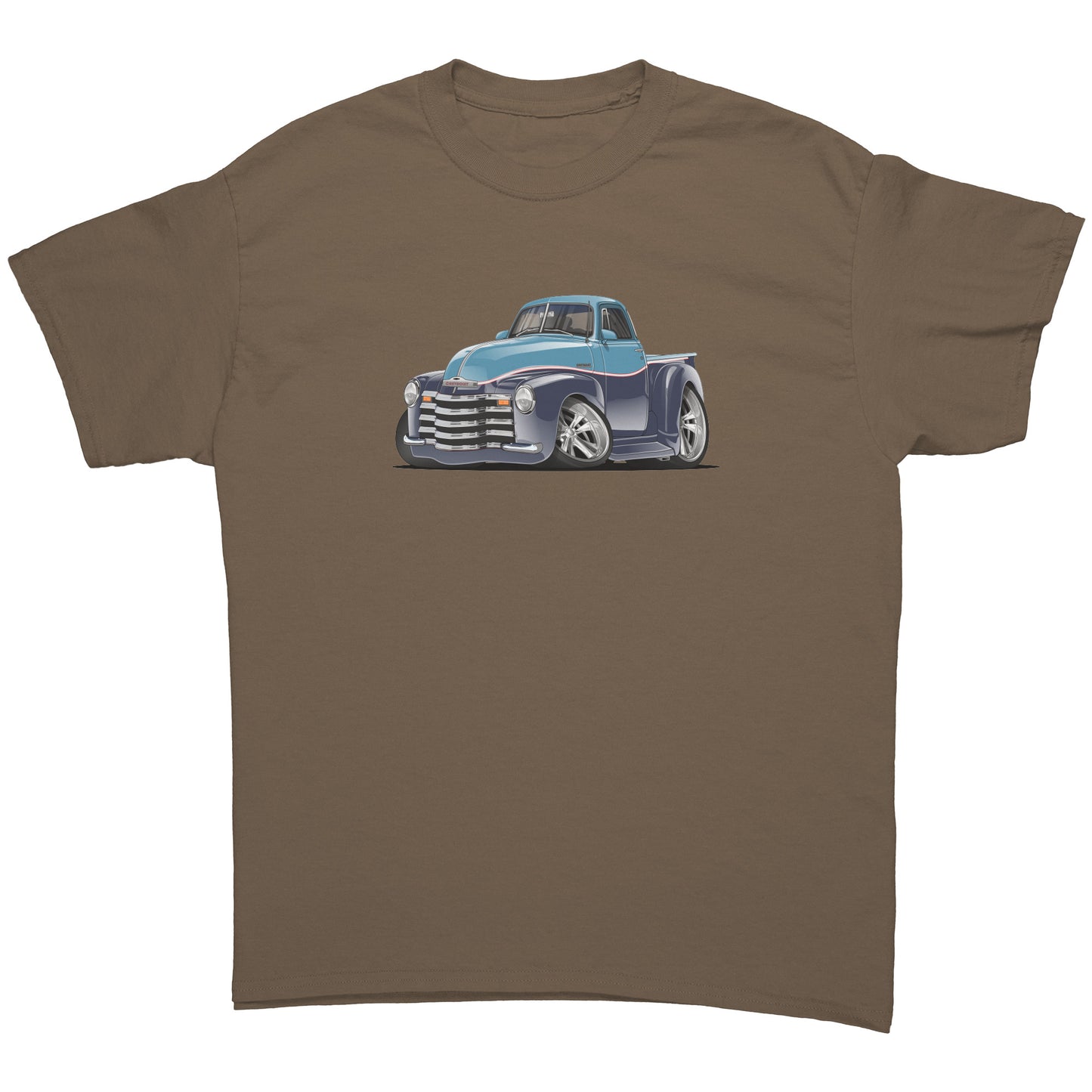 1952 Chevy 3100 Pickup Truck Cartoon Hot Rod T Shirt