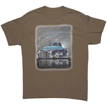 1952 Chevy 3100 Pickup Truck Design B Cartoon Hot Rod T Shirt