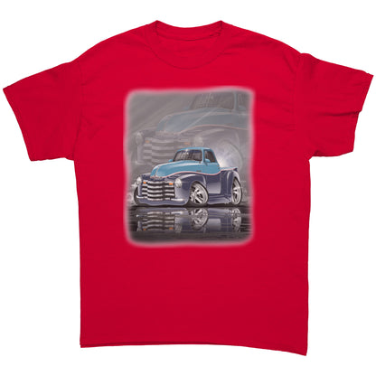 1952 Chevy 3100 Pickup Truck Design B Cartoon Hot Rod T Shirt