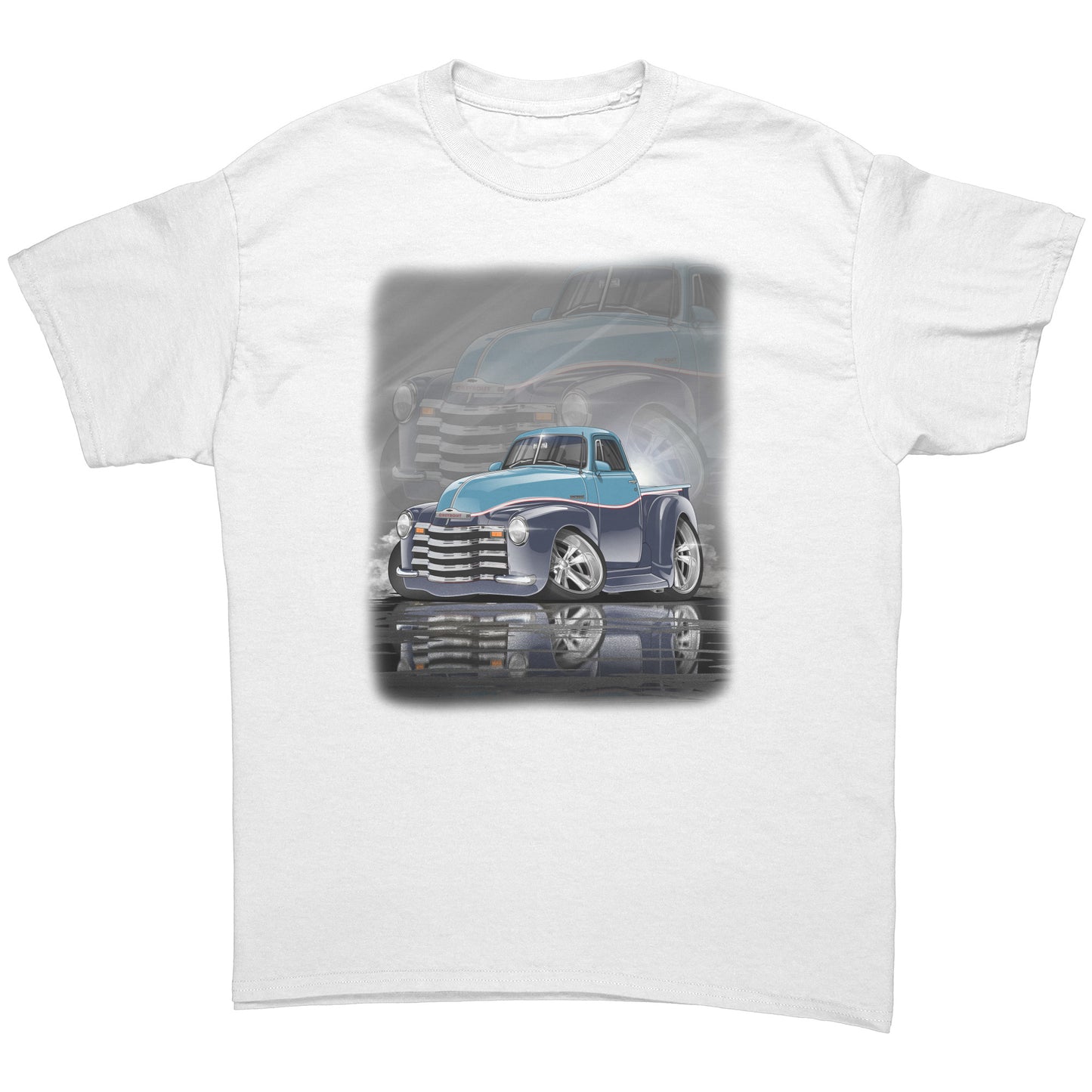 1952 Chevy 3100 Pickup Truck Design B Cartoon Hot Rod T Shirt