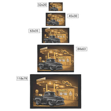 1956 Ford Pickup Truck Gas Station Rug 5 Sizes