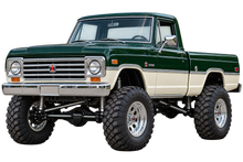 1965 International Harvester D1100 lifted 4x4 Forest Green & Ivory transparent contour cut decal artwork