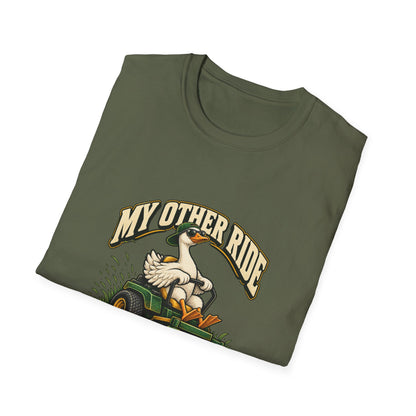 My Other Ride Is a Lawn Mower T-Shirt | Funny Goose Tee