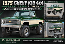 Forest Green & Cream 1975 Chevy K10 4x4 product showcase