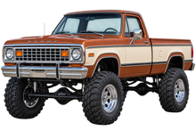 Copper & Cream 1977 Dodge Power Wagon decal artwork
