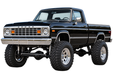 Jet Black 1977 Dodge Power Wagon decal artwork