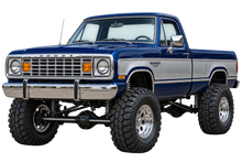 Midnight Blue & Silver 1977 Dodge Power Wagon decal artwork