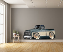 1977 Hot Rod Classic Chevy Silverado C-10 Car Art Wall Decal