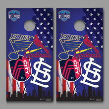 Saint Louis Teams Cornhole Board Decal Wraps