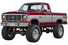 Burgundy & Silver 1985 Ford F150 bullnose4x4 decal artwork