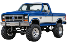 Cobalt Blue & White 1985 Ford F150 bullnose4x4 decal artwork