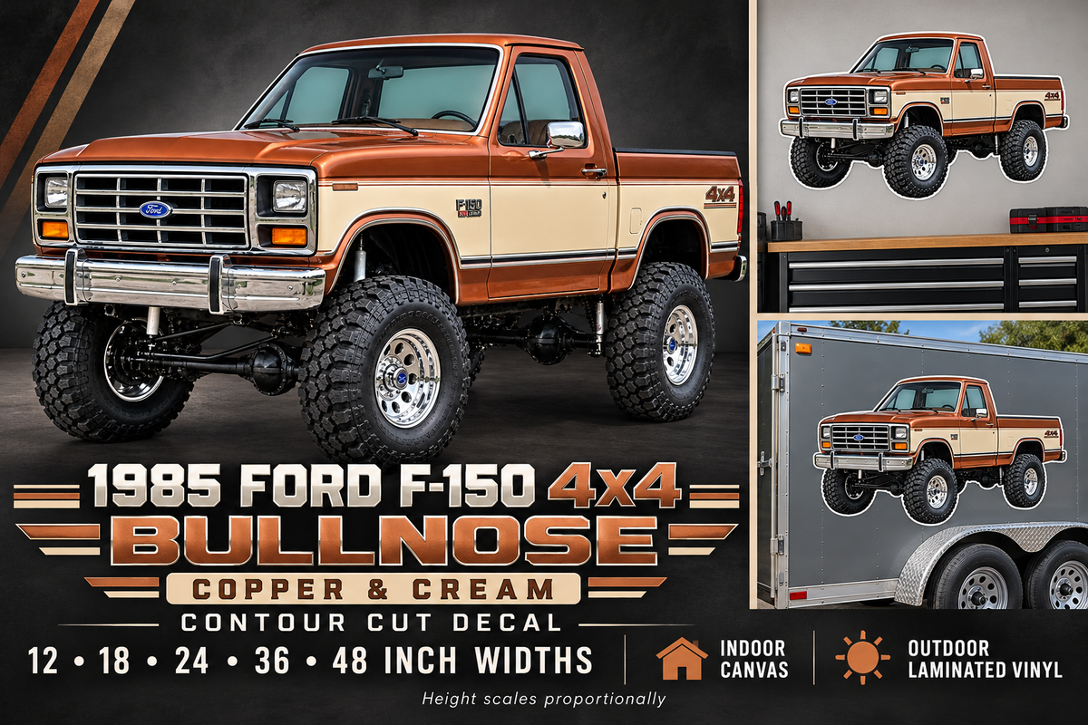Copper & Cream 1985 Ford F150 bullnose4x4 product showcase