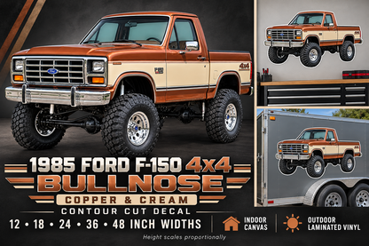 Copper & Cream 1985 Ford F150 bullnose4x4 product showcase