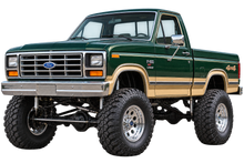 Forest Green & Tan 1985 Ford F150 bullnose4x4 decal artwork