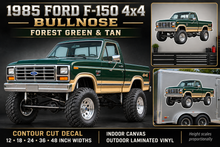 Forest Green & Tan 1985 Ford F150 bullnose4x4 product showcase