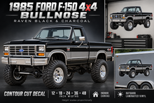 Raven Black & Charcoal 1985 Ford F150 bullnose4x4 product showcase
