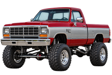 Crimson Red & Silver 1988 Dodge Power Ram decal artwork