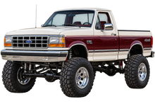 Pearl White & Burgundy 1990 Ford F150 bricknose4x4 decal artwork