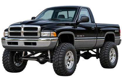 Jet Black & Graphite 1994 Dodge Ram1500 4x4 decal artwork