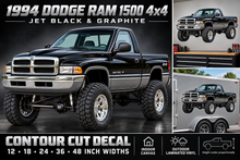 Jet Black & Graphite 1994 Dodge Ram1500 4x4 product showcase