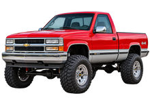 Victory Red & Silver 1996 Chevy K1500 OBS lifted4x4 transparent decal artwork