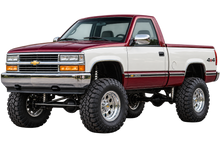 Pearl White & Burgundy 1996 Chevy K1500 OBS lifted4x4 transparent decal artwork