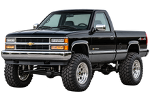 Jet Black & Charcoal 1996 Chevy K1500 OBS lifted4x4 transparent decal artwork