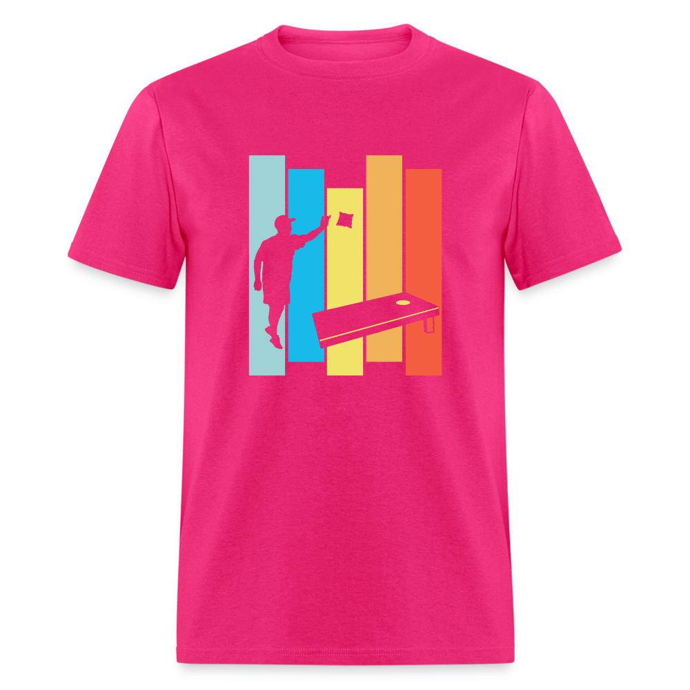 Cornhole Unisex Classic T-Shirt - fuchsia