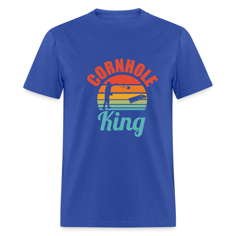 Cornhole King Unisex Classic T-Shirt - royal blue