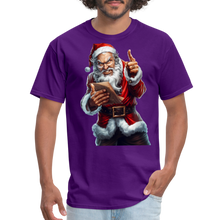 Bad Santa Naughty List Unisex Classic T-Shirt - purple