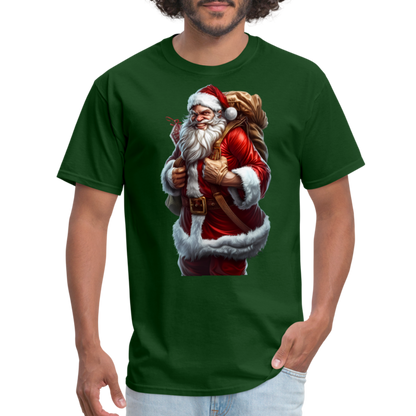 Bad Santa Thief Unisex Classic T-Shirt - forest green