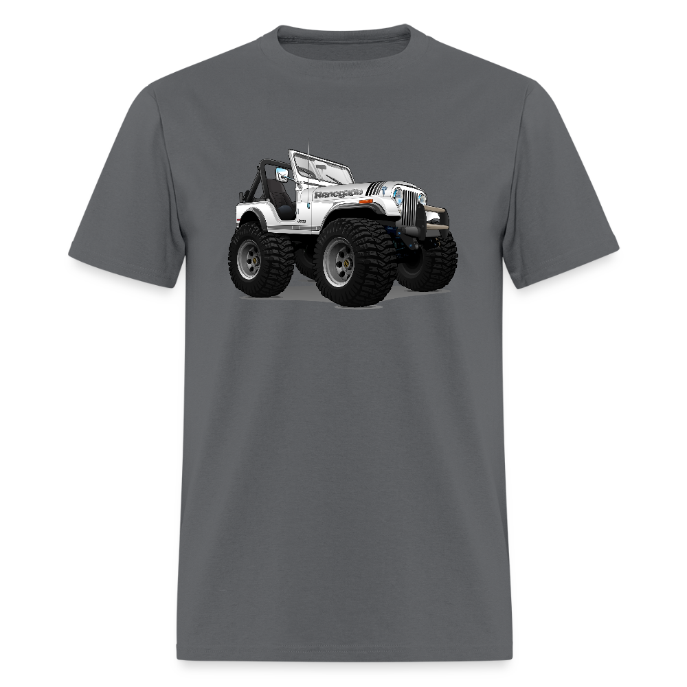 Jeep Renegade CJ Unisex Classic T-Shirt - charcoal