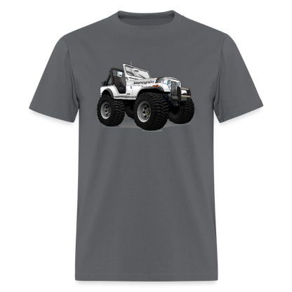 Jeep Renegade CJ Unisex Classic T-Shirt - charcoal
