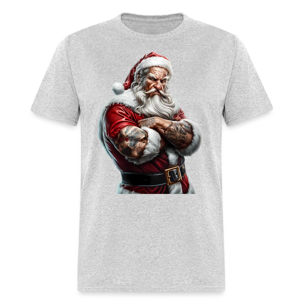 Bad Santa with Tattoos Unisex Classic T-Shirt - heather gray