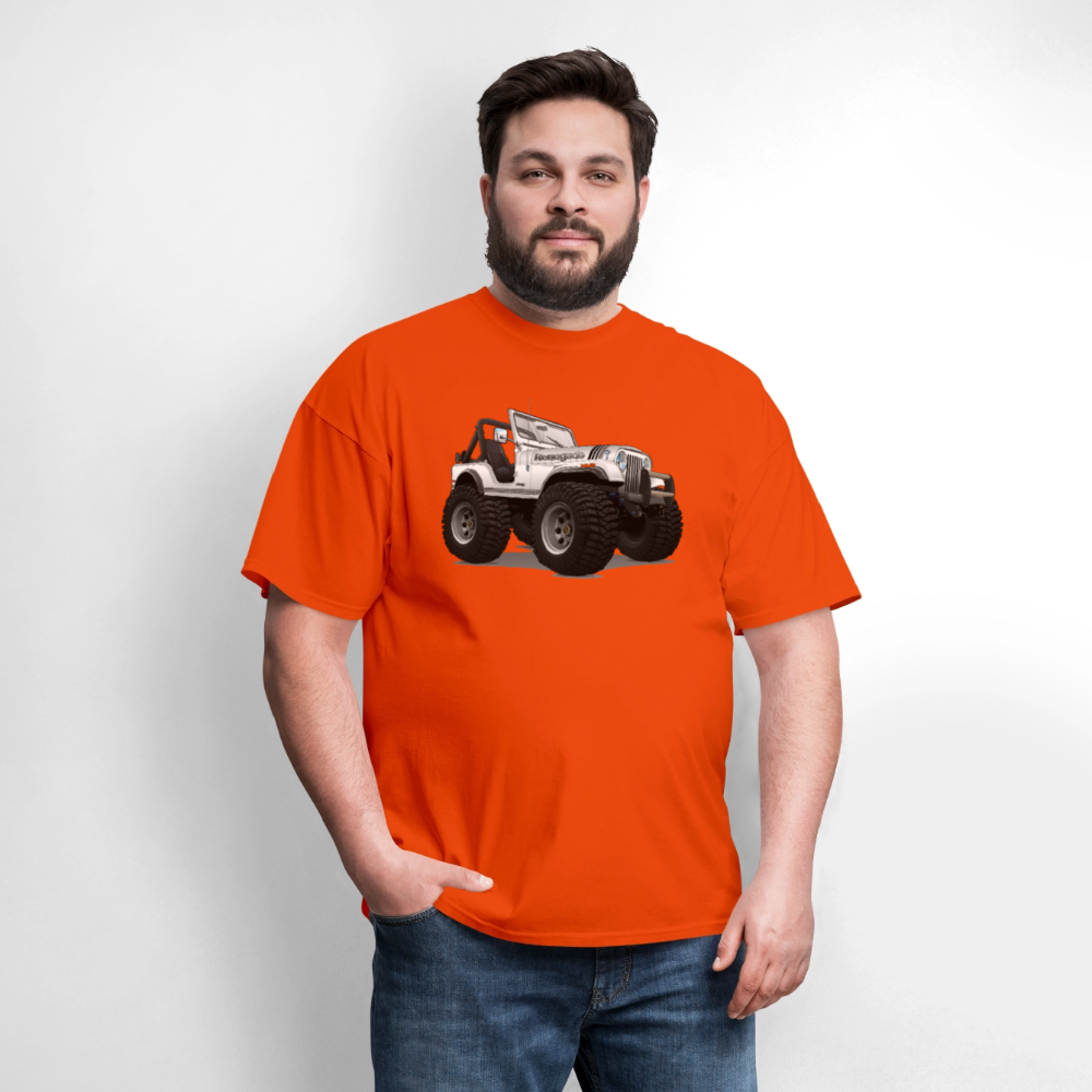 Jeep Renegade CJ Unisex Classic T-Shirt - orange