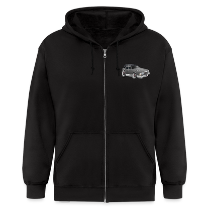 Men's Zip Hoodie Hearse - black
