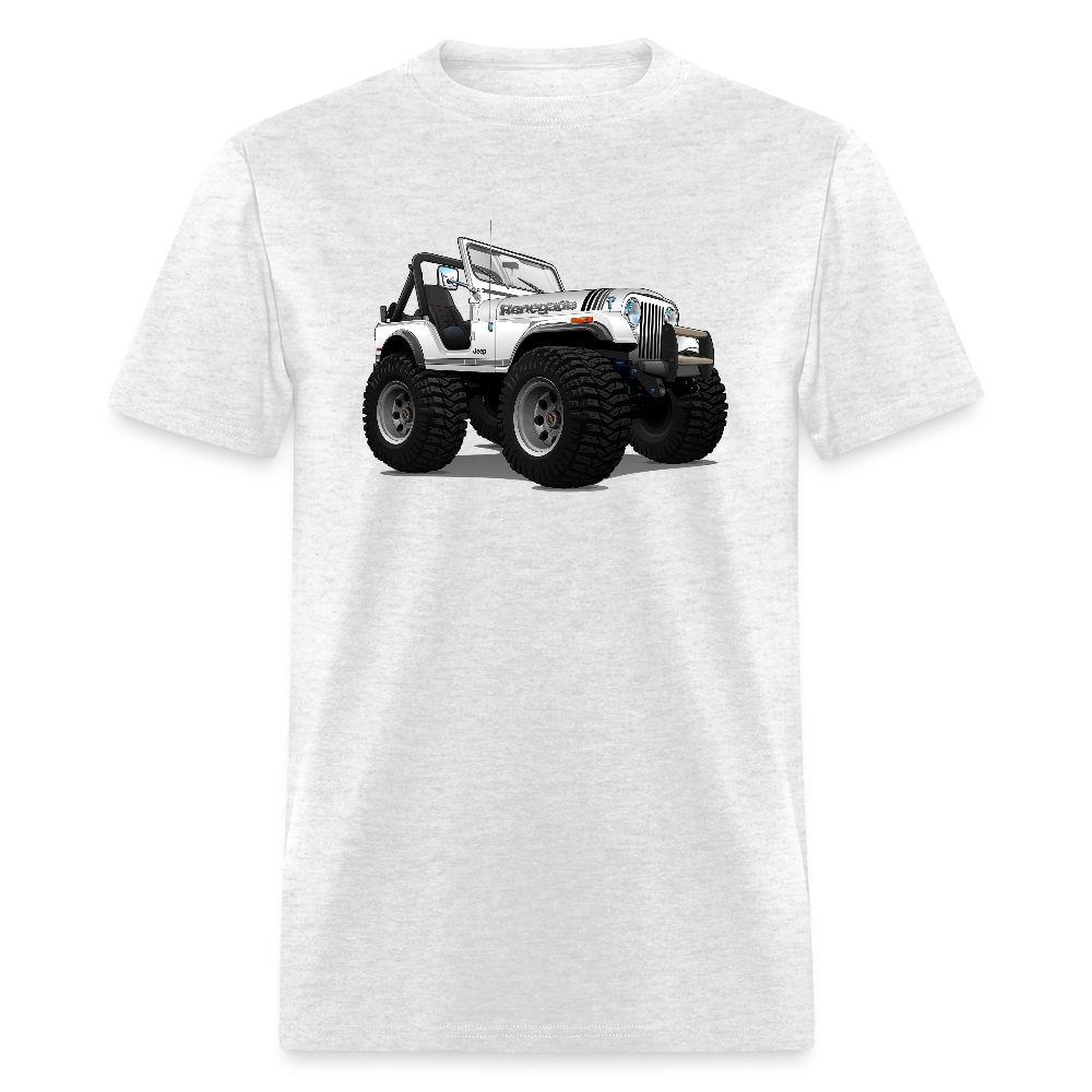 Jeep Renegade CJ Unisex Classic T-Shirt - light heather gray
