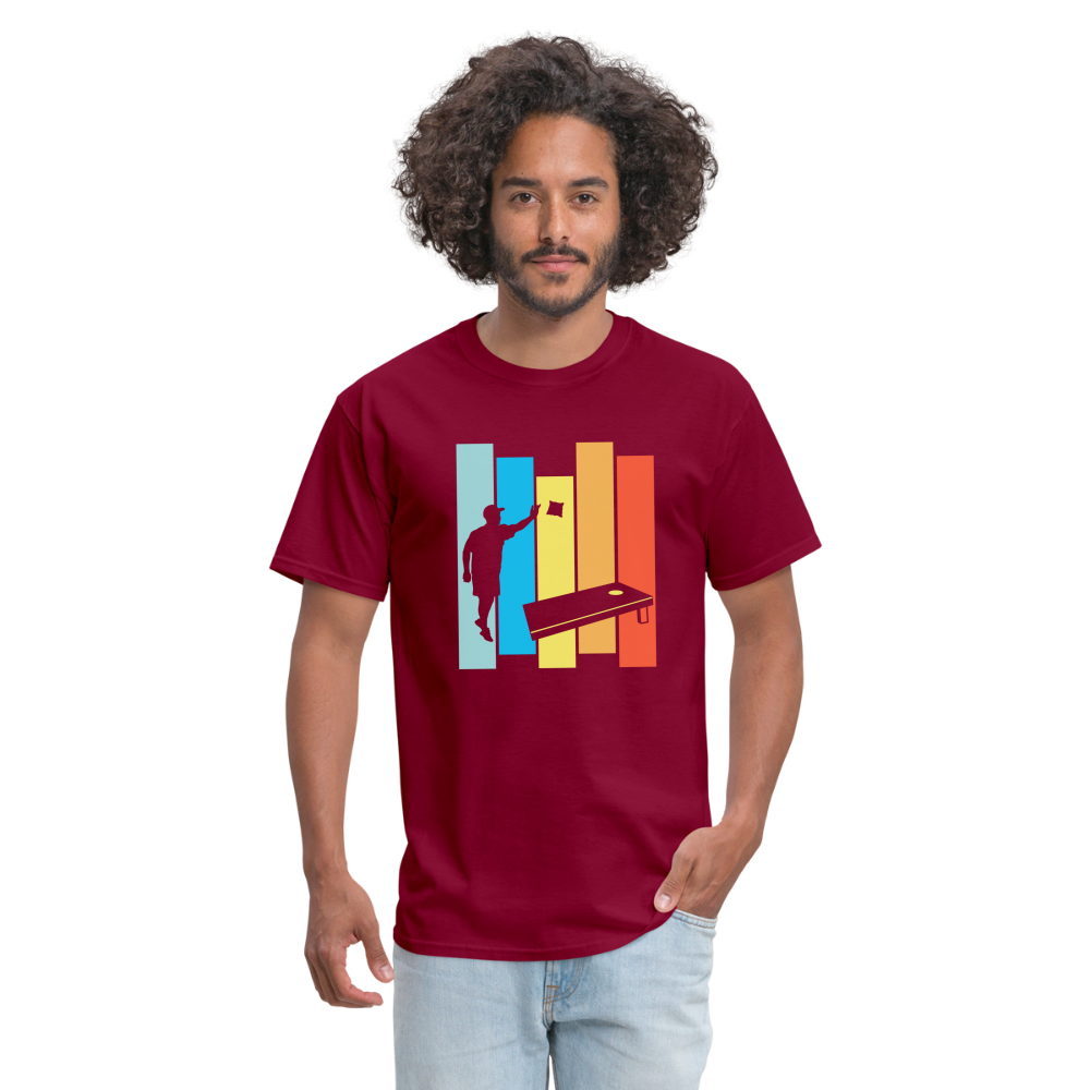Cornhole Unisex Classic T-Shirt - burgundy