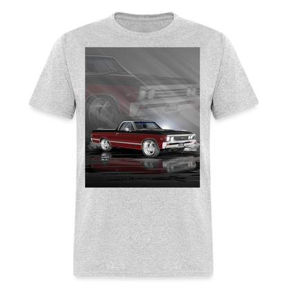 1967 Chevy El Camino Unisex Classic T-Shirt - heather gray