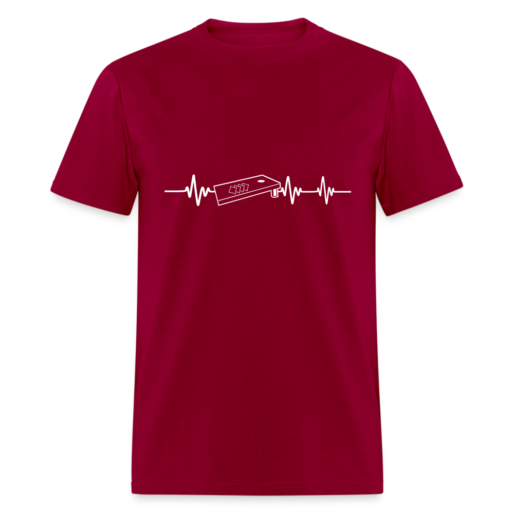 Cornhole Unisex Classic T-Shirt - dark red