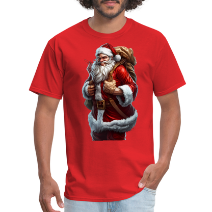 Bad Santa Thief Unisex Classic T-Shirt - red