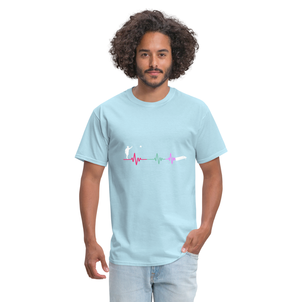 Cornhole Unisex Classic T-Shirt - powder blue