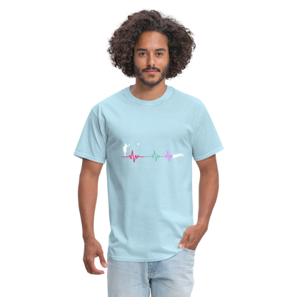 Cornhole Unisex Classic T-Shirt - powder blue