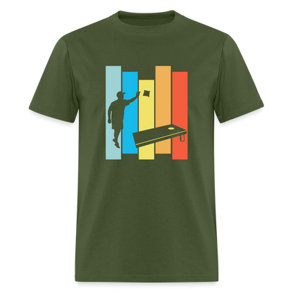 Cornhole Unisex Classic T-Shirt - military green