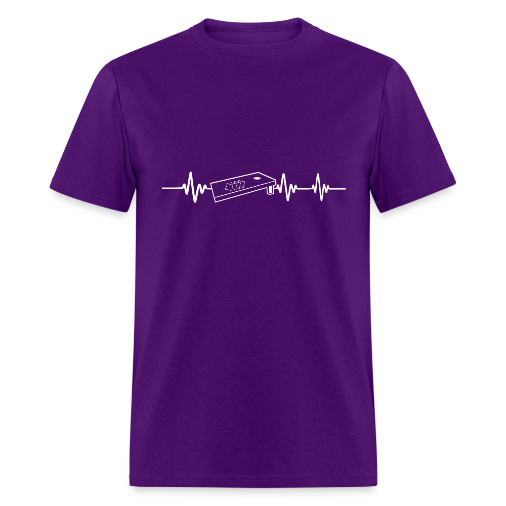Cornhole Unisex Classic T-Shirt - purple