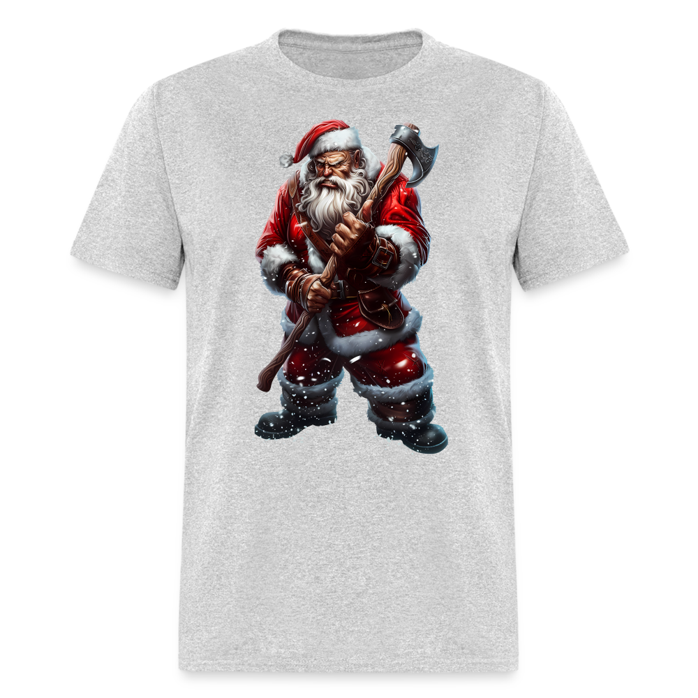 Bad Santa with an Axe Unisex Classic T-Shirt - heather gray