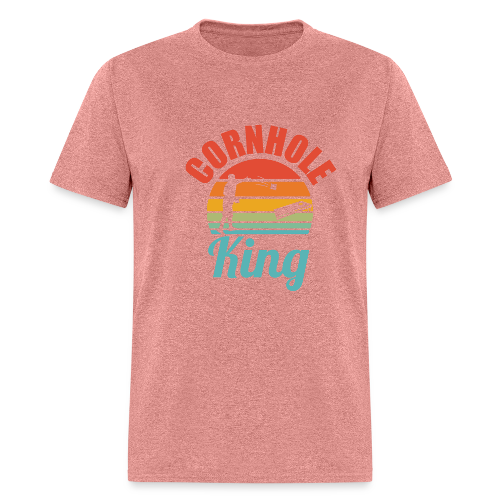 Cornhole King Unisex Classic T-Shirt - heather mauve