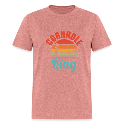 Cornhole King Unisex Classic T-Shirt - heather mauve