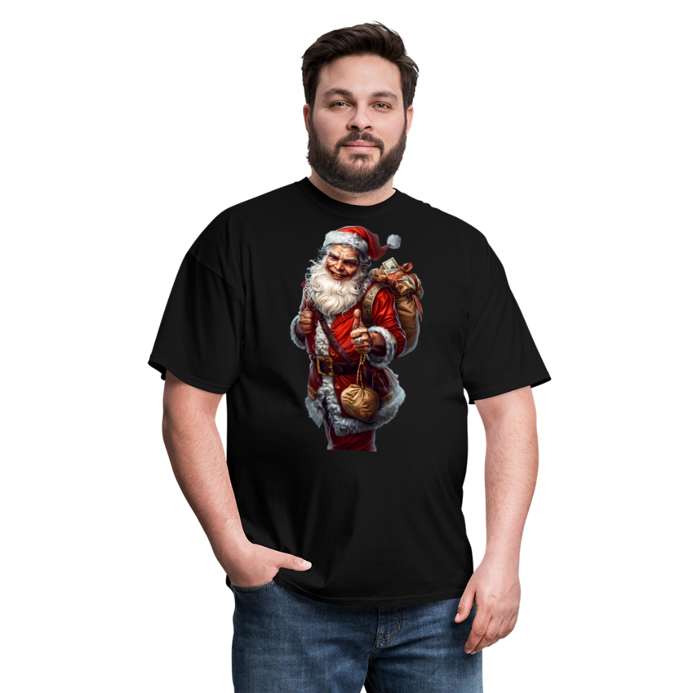 Bank Robber Bad Santa Unisex Classic T-Shirt - black