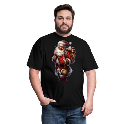 Bank Robber Bad Santa Unisex Classic T-Shirt - black